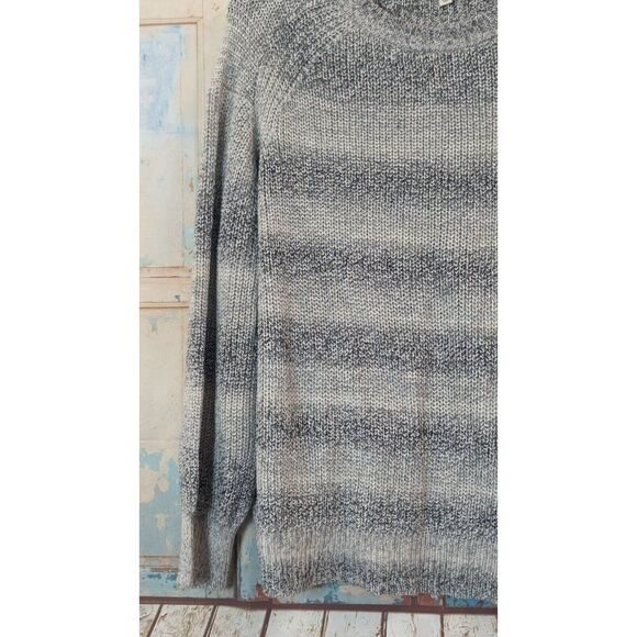 A New Approach Womens Size PXXL Black Combo Sweater Long Sleeve Round Neck - Picture 6 of 9